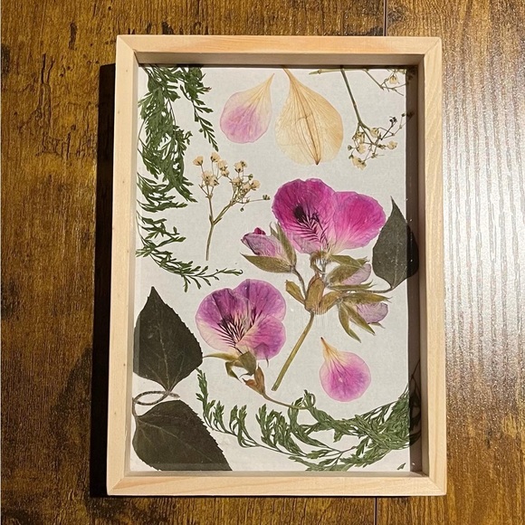 Custom pressed botanical art - Picture 1 of 2